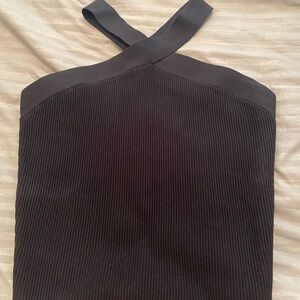 Babaton criss cross crop top